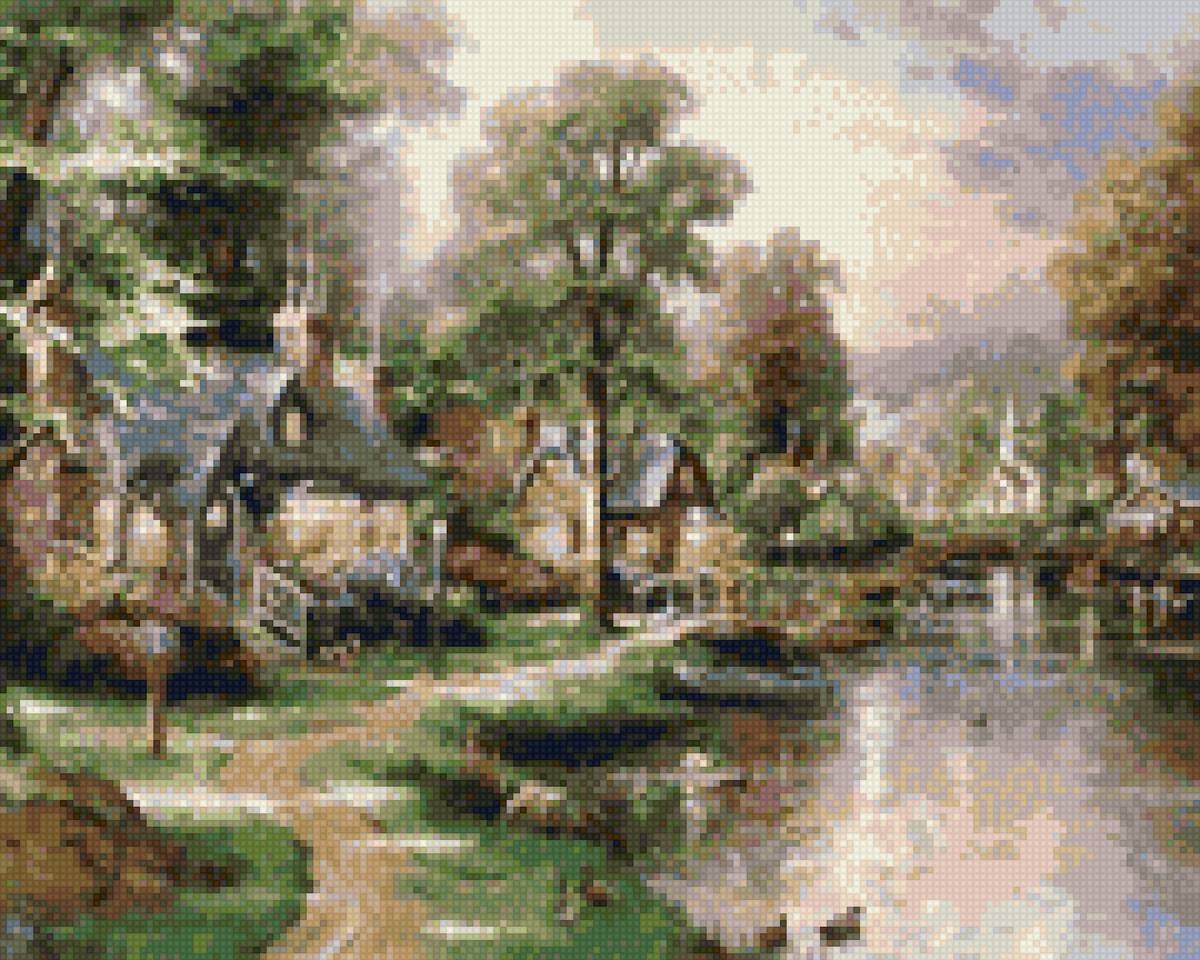 дом у реки - предпросмотр