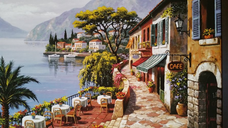 На берегу - оригинал