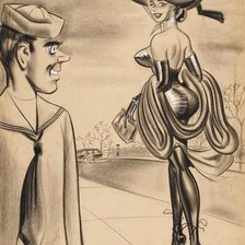 Схема вышивки «прогулка»