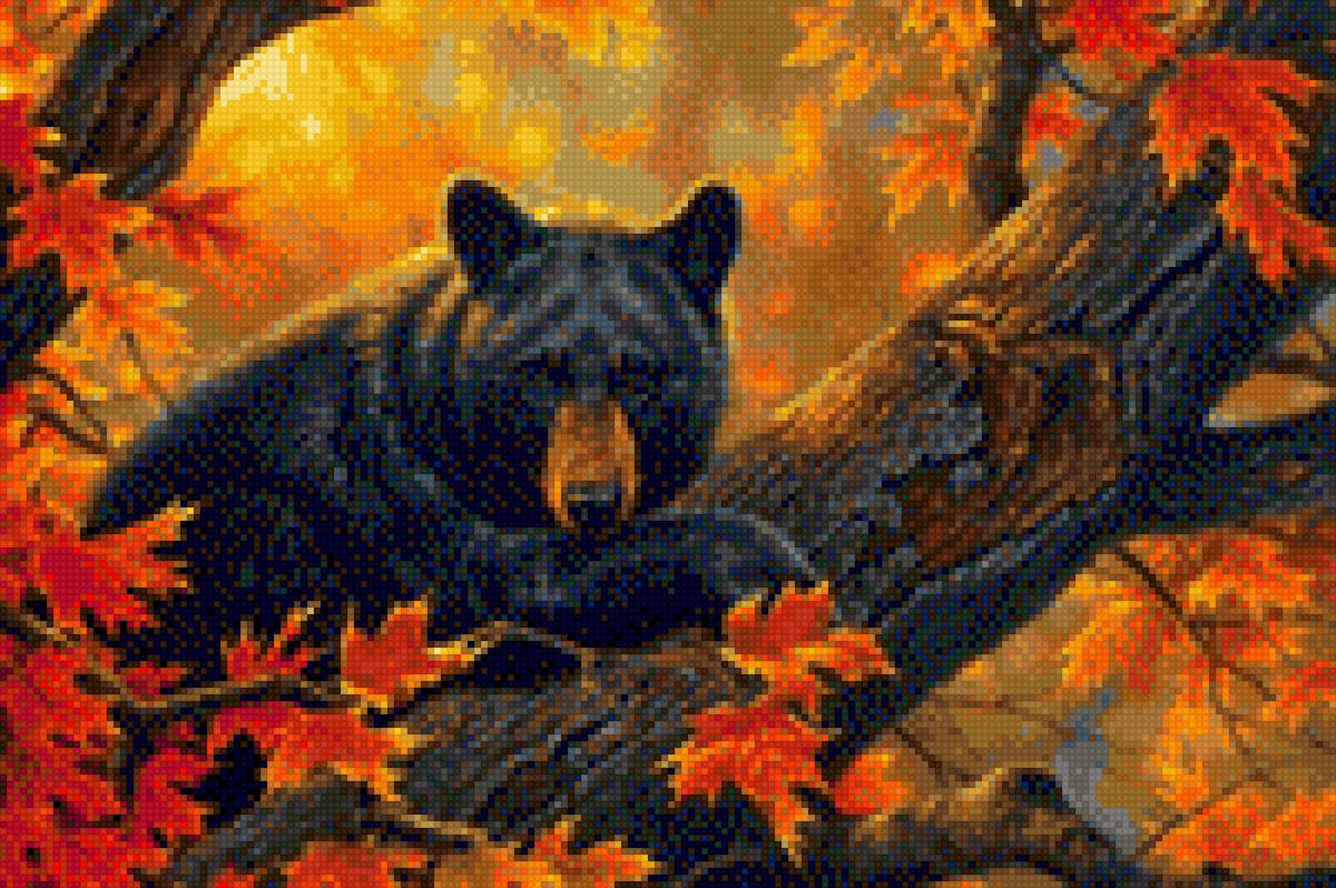 Миша осень - предпросмотр