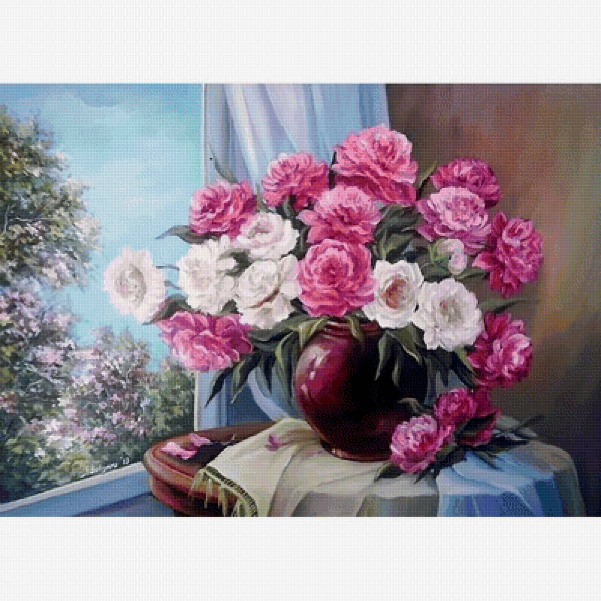 №1661297 - цветы, натюрморт - предпросмотр