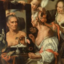 Схема вышивки «старая кокетка»