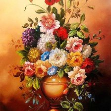 Схема вышивки «букет»