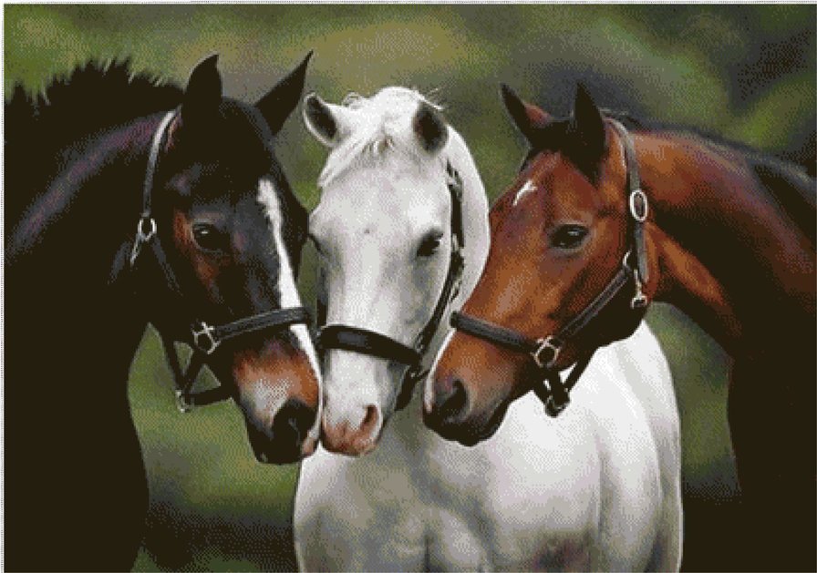 Лошади - оригинал