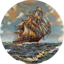 Схема вышивки «fregata»