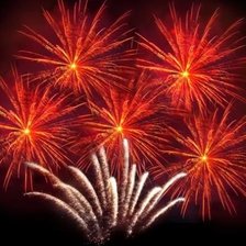 Схема вышивки «фейерверк»