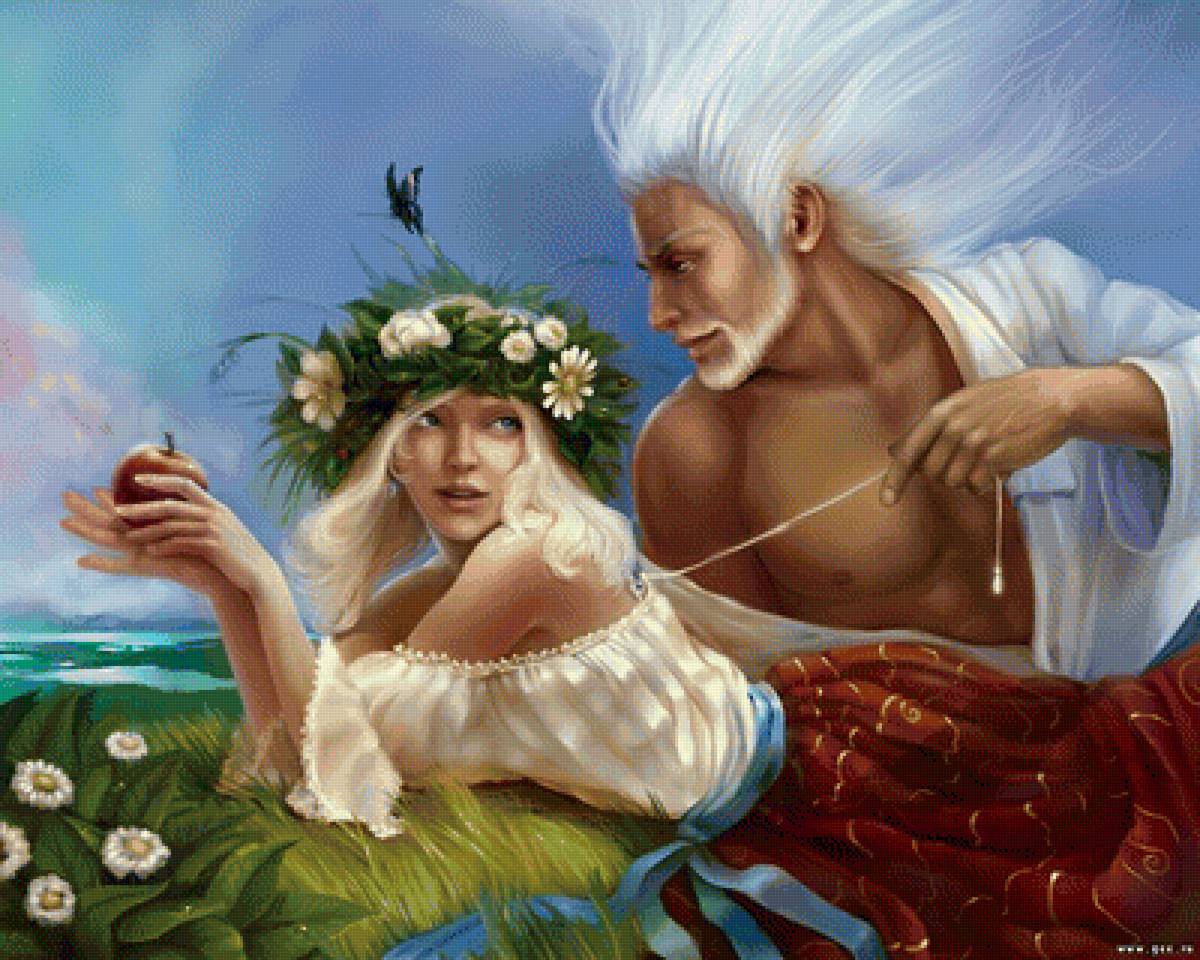 Пара - иллюстрация, сказки - предпросмотр