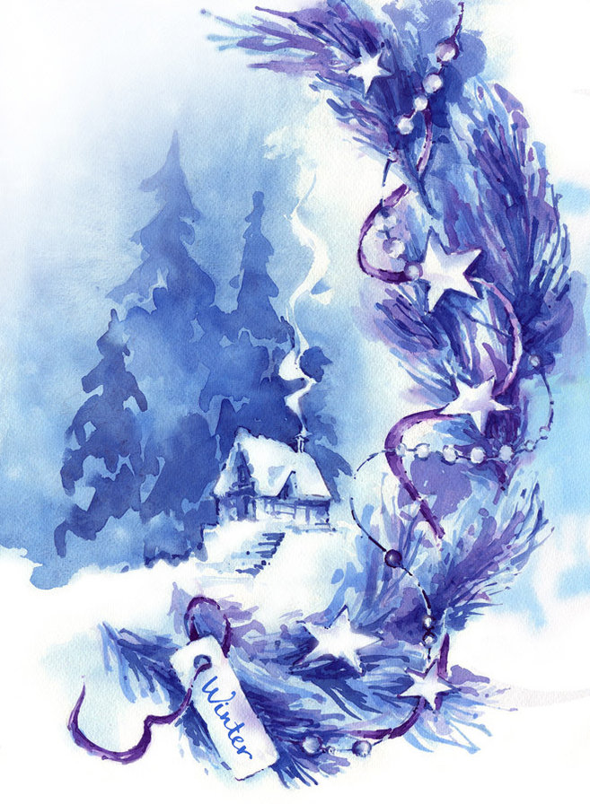 зима - оригинал