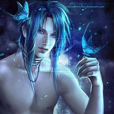 Схема вышивки «ПАРЕНЬ»