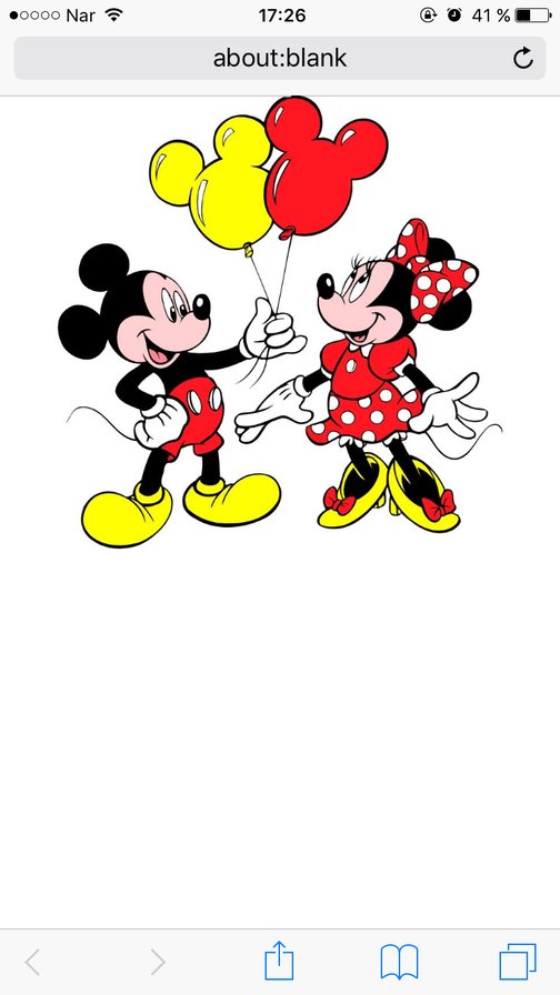 Микки и Минни Маус сишариками - микки, минни, мультик, дисней - оригинал