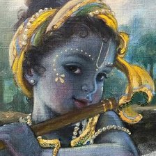 Оригинал схемы вышивки «Little Krishna» (№1671128)