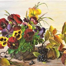 Схема вышивки «букет»