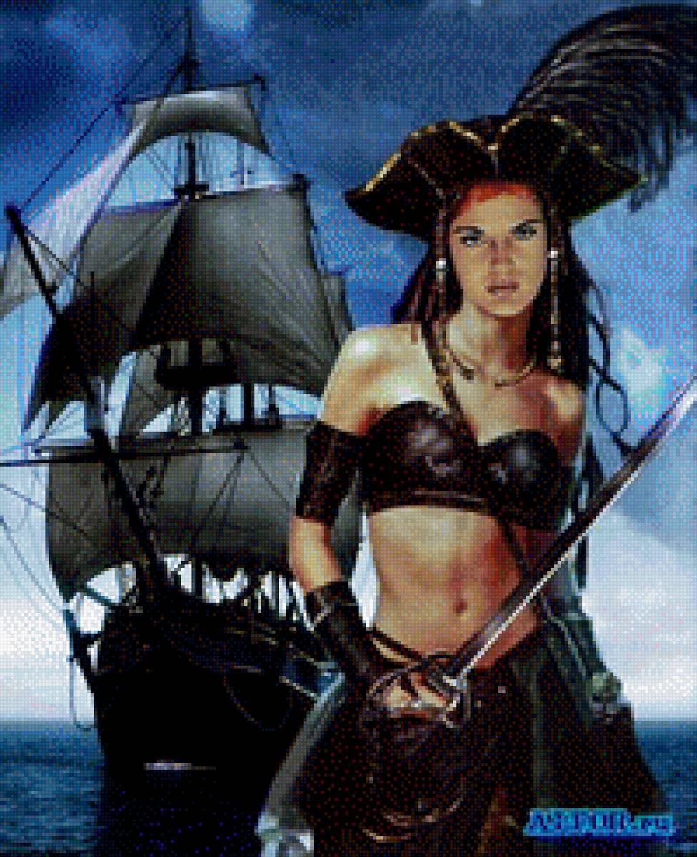 Девушка пиратка. Альвильда Королева пиратов. Энн Бонни Тортуга.