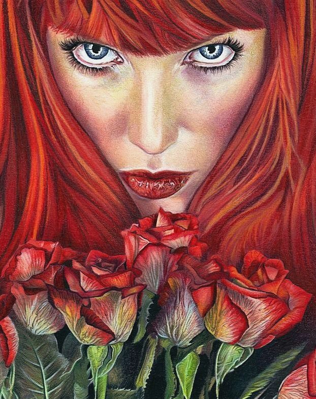 образ - дом, цветы - оригинал