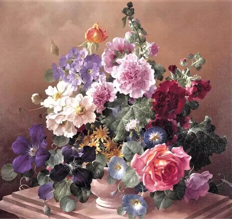 1букет - живопись, цветы, картина - оригинал
