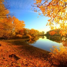 Схема вышивки «Осень»