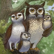 Схема вышивки «семья»