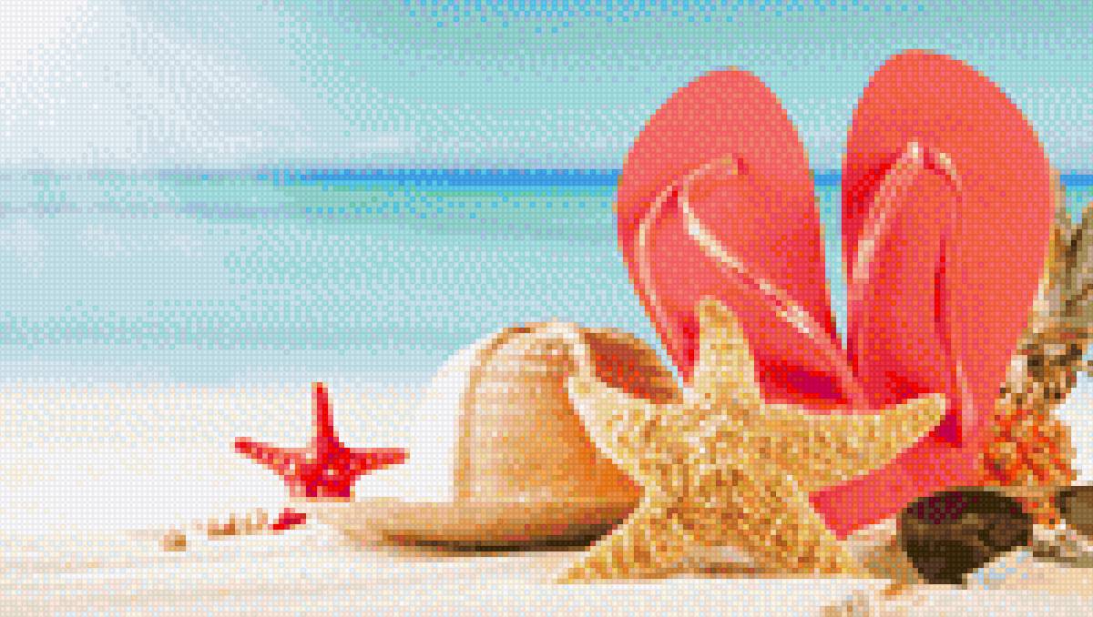 Пляж - пляж, море, сланцы, солнце - предпросмотр