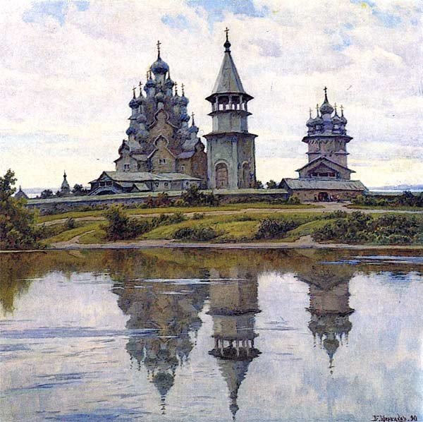Утро в Кижах - оригинал