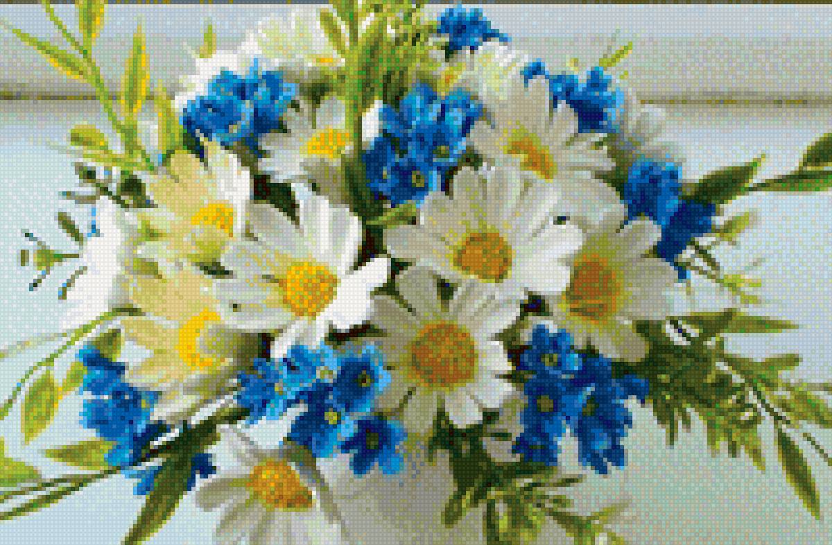 букет с ромашками - букет, цветы, ромашки - предпросмотр