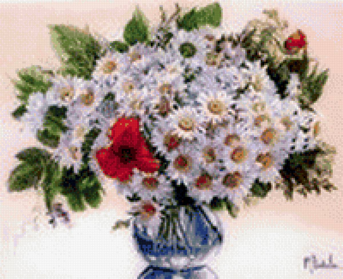 ромашки3 - ромашки, цветы, букет - предпросмотр