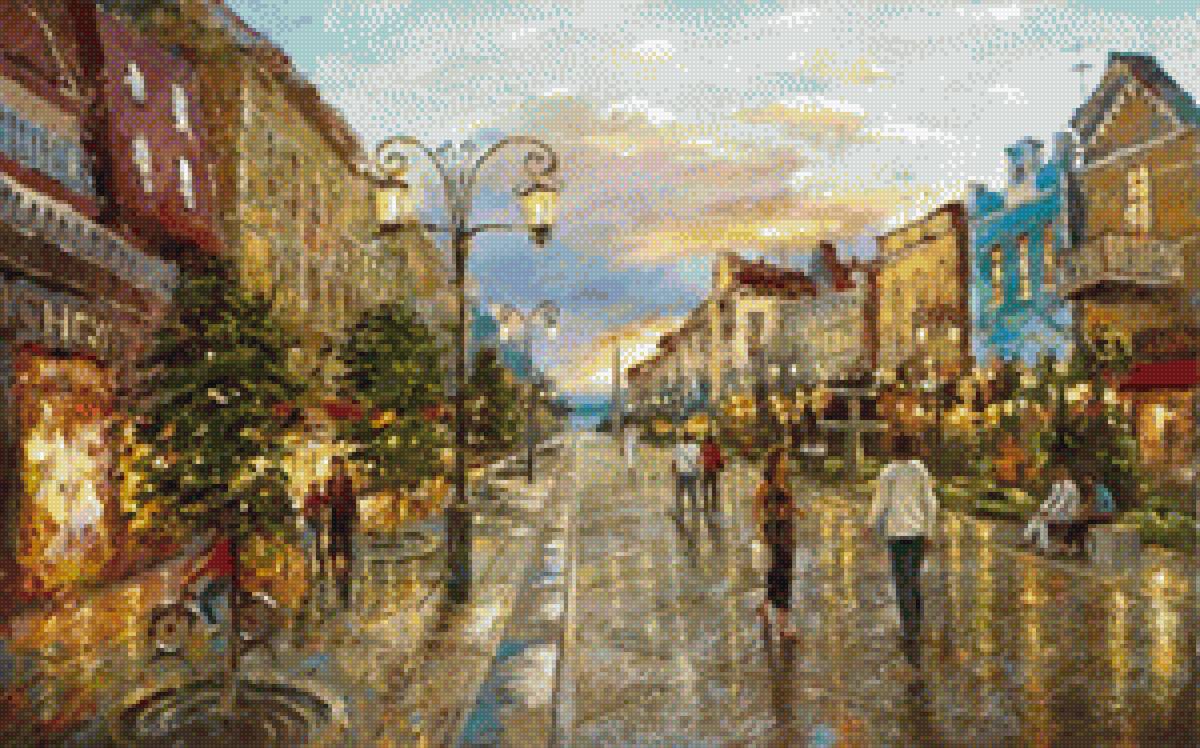 городской пейзаж - предпросмотр