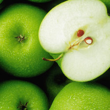 Схема вышивки «яблоки»