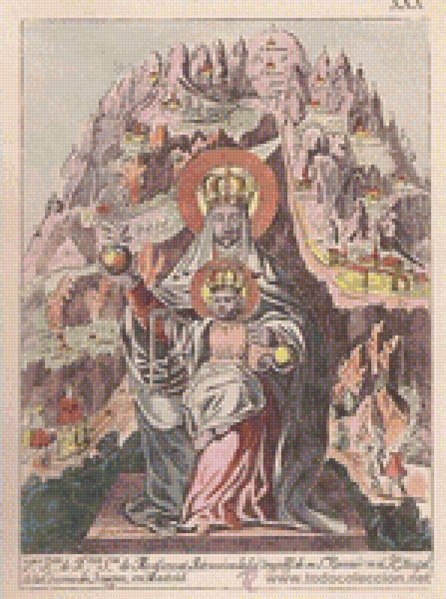 Черная Мадонна - икона, мария, мадонна - предпросмотр