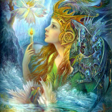 Схема вышивки «Фея фэнтези»