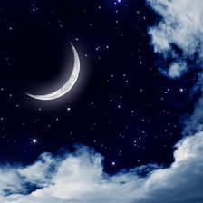 Схема вышивки «Луна»