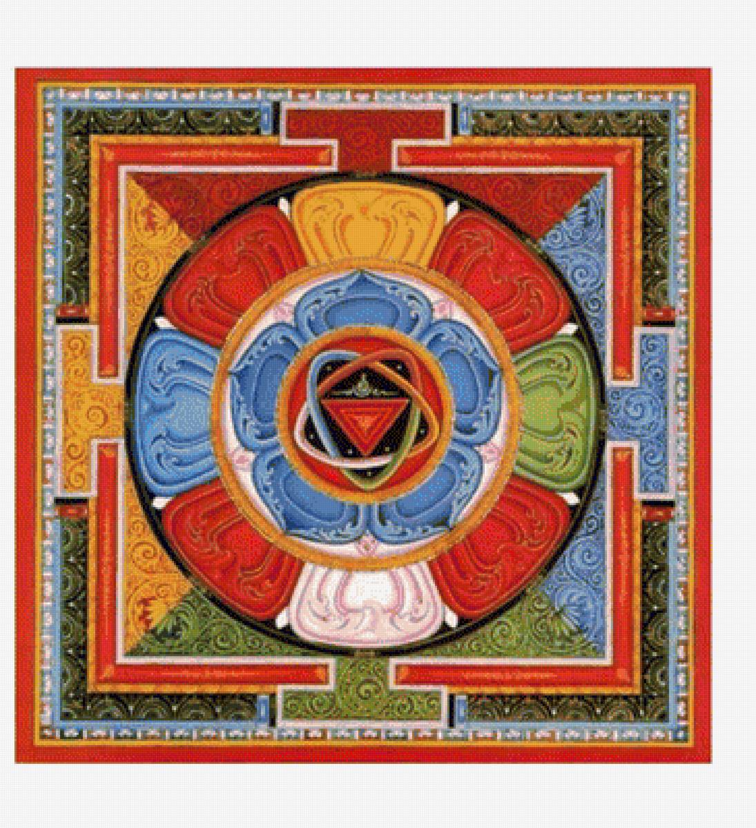 Защитная мандала - защитная мандала - предпросмотр