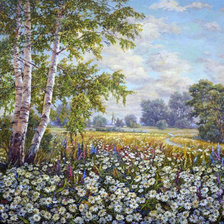 Схема вышивки «лето»