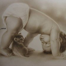 Схема вышивки «МАЛЫШ»