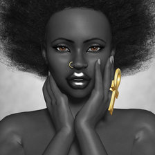 Схема вышивки «Африка»