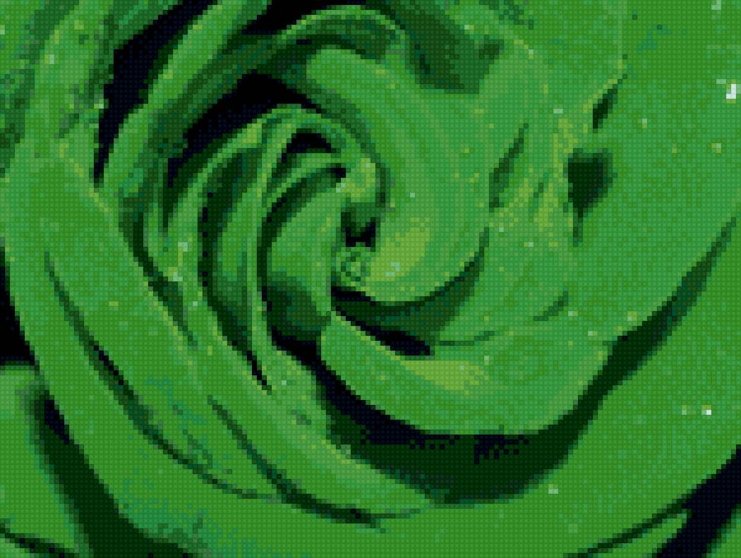 Роза - зеленый - предпросмотр