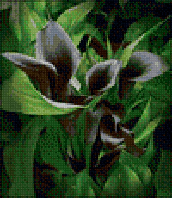 коричнево-зеленый - предпросмотр