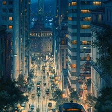 Схема вышивки «Лайт Каньон»