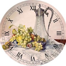 Схема вышивки «часы»