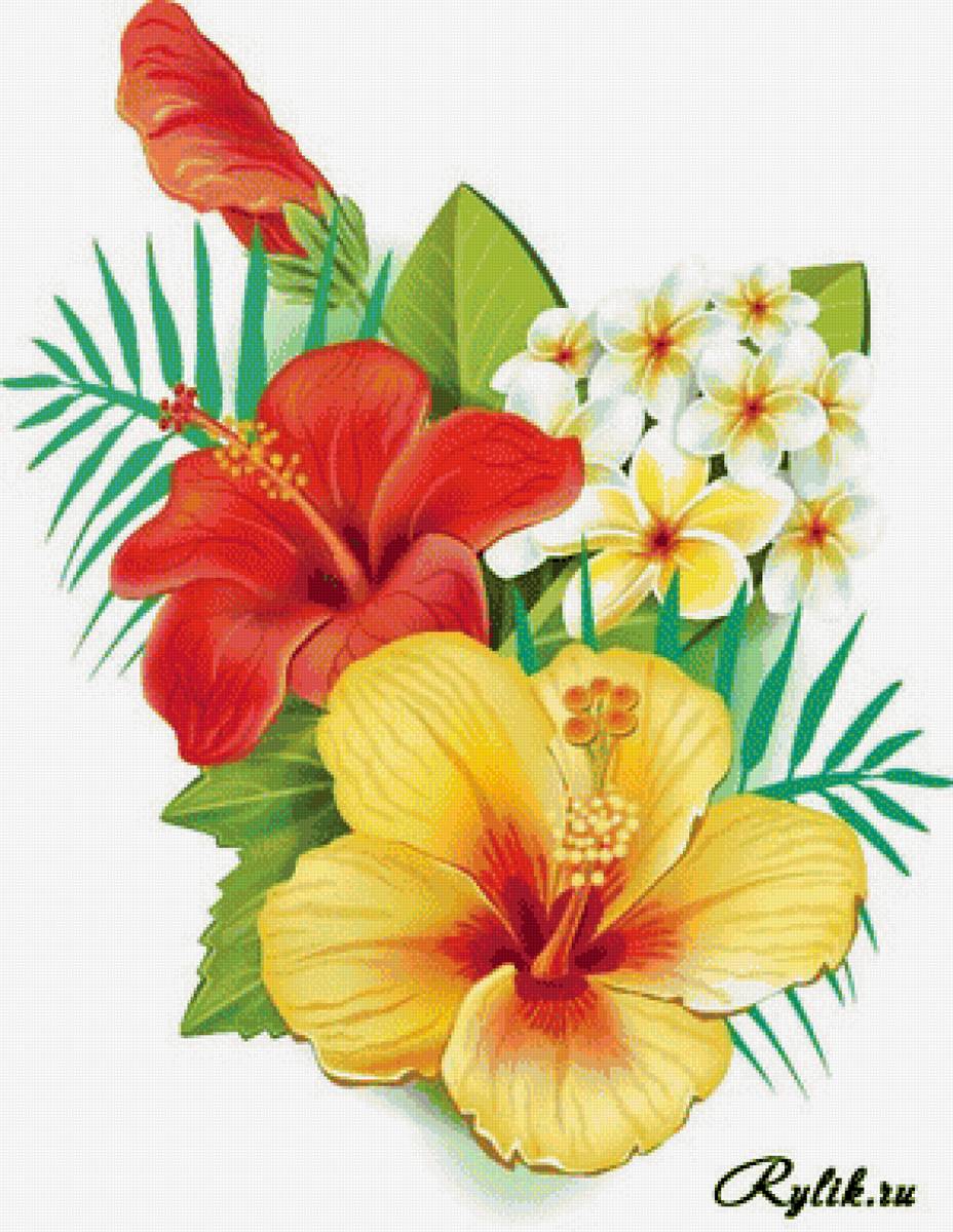 Цветы. - предпросмотр