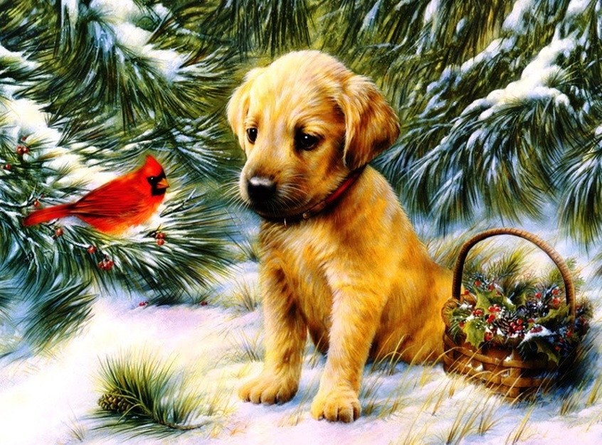 щенок - животные - оригинал