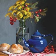 Схема вышивки «худ. Louise C. Fenne»