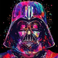 Схема вышивки «Darth Vader»