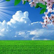 Схема вышивки «Весна»