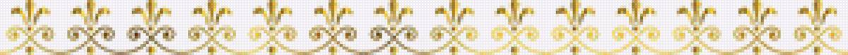 бордюр золотой - предпросмотр