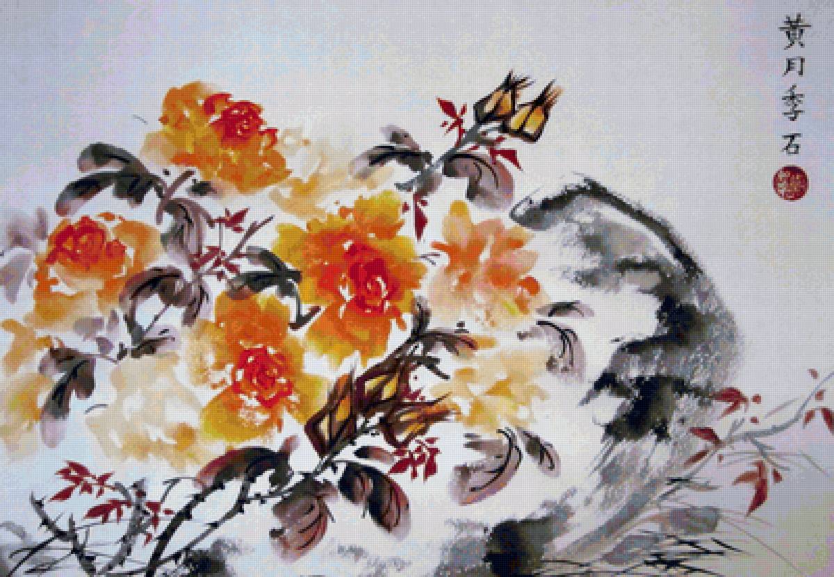 китайская живопись - предпросмотр