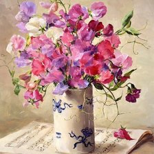 Схема вышивки «Натюрморты Anne Cotterill»