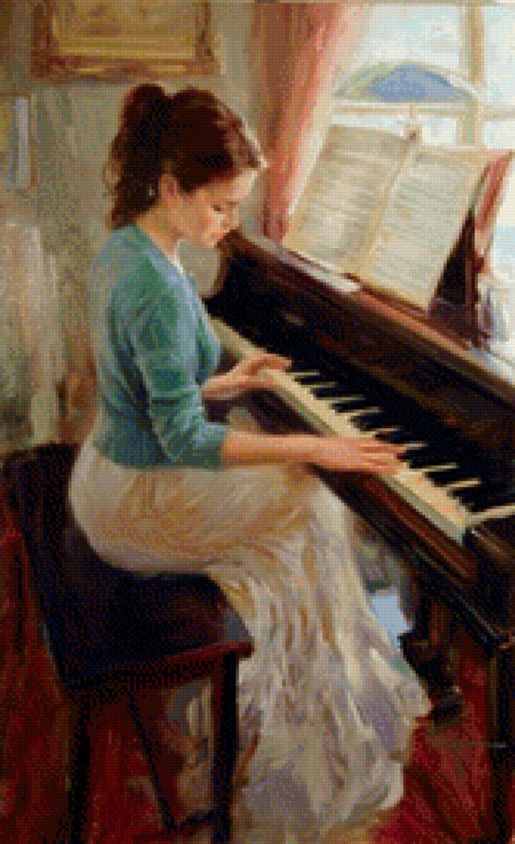 Пианистка - предпросмотр