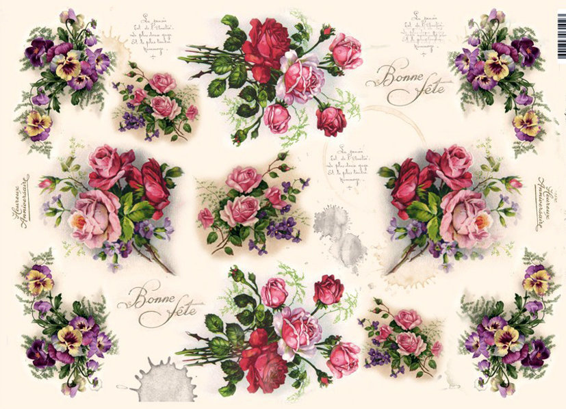 ретро картинки. - цветы, микро вышивка, ретро вышивка - оригинал