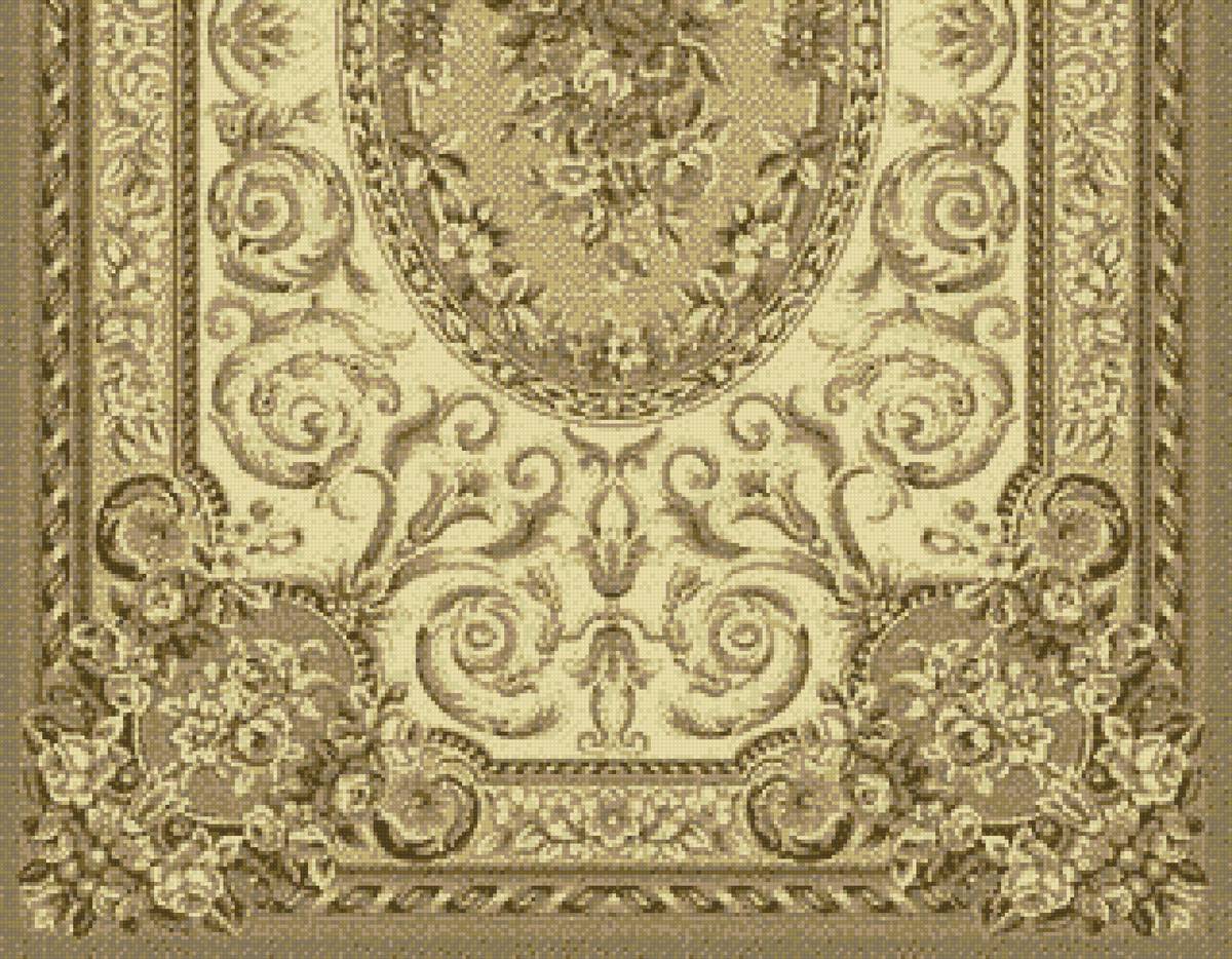 половинка ковра 2 - бежевый, половинка, ковер - предпросмотр