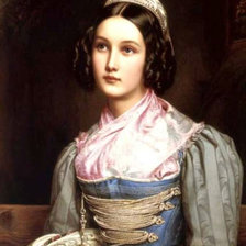 Схема вышивки «Хелена Зельдмайер.Галерея красавиц Мюнхена.»